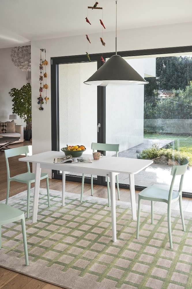 Επεκτεινόμενο τραπέζι κουζίνας Dine με κεραμική επιφάνεια | Calligaris | Αθήνα | Adamopoulos Casa Ideale